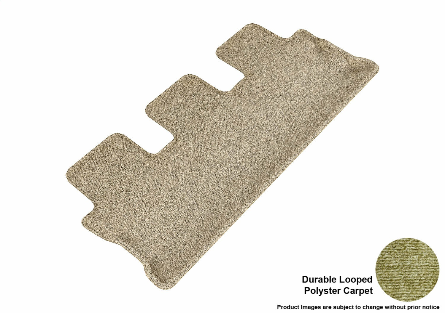 3D MAXpider L1TY16332202 CLASSIC Floor Mat; Tan; 1 pc.; Third Row; [Available While Supplies Last]; 3D MAXpider L1TY16332202