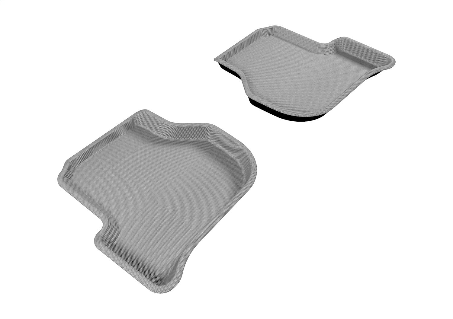 3D MAXpider L1VW00821501 KAGU Floor Mat; Gray; 2 pc.; Rear; [Available While Supplies Last]; 3D MAXpider L1VW00821501