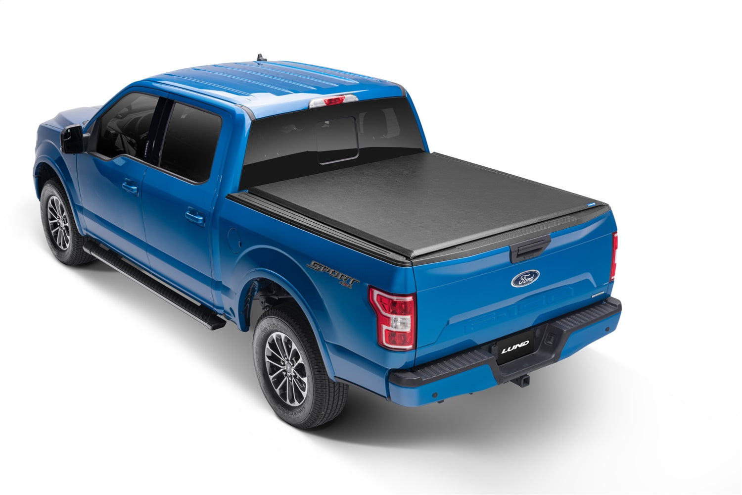 Lund 96074 Genesis™ Roll Up Tonneau; Black Leather Look; Without Cargo Channel System; Lund 96074
