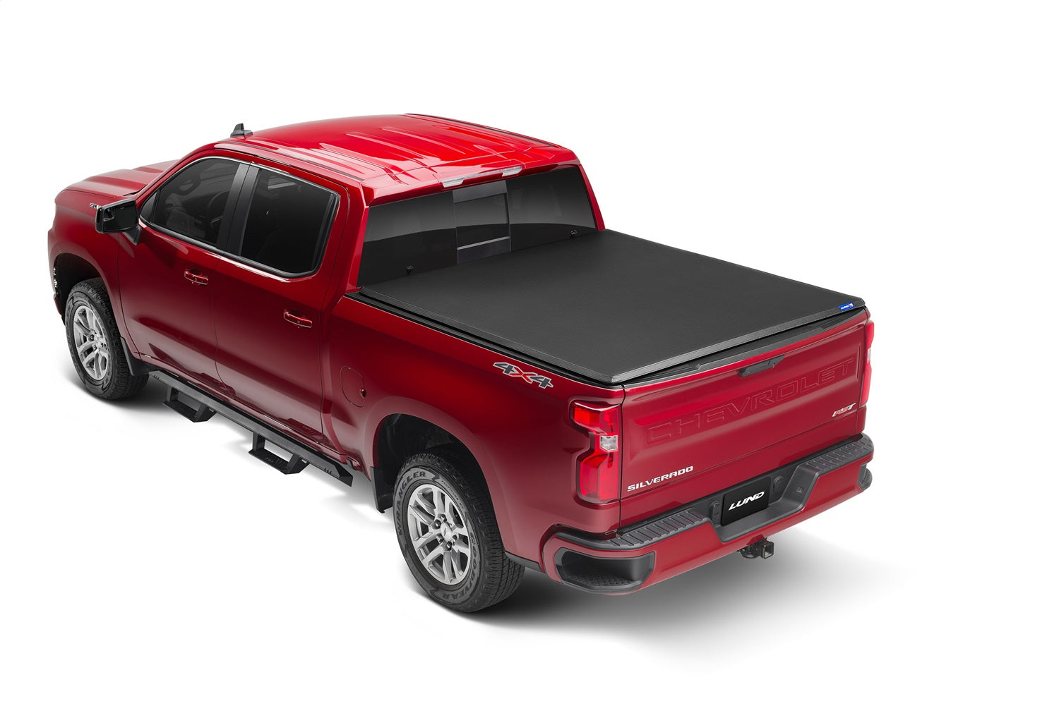 Lund 950293 Genesis™ Tri-Fold Tonneau; Black Leather Look; Lund 950293
