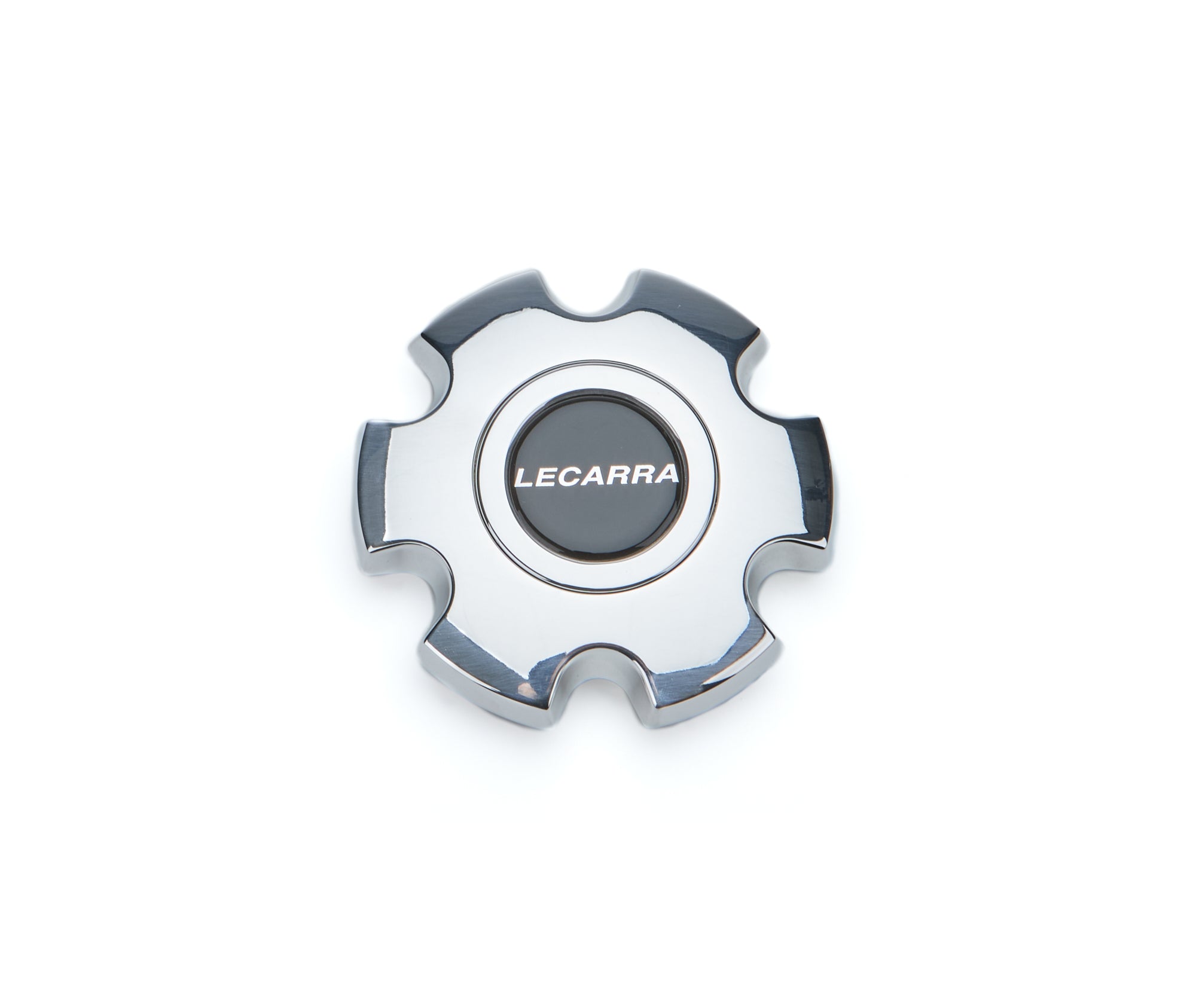 Lecarra 3641 Billet Horn Button Polished Lecarra Logo Lecarra 3641