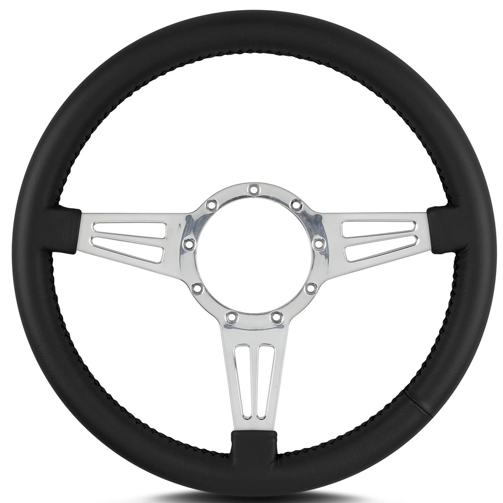 Lecarra 44401 Steering Wheel Mark 4 Do uble Slot Pol. w/Blk Wra Lecarra 44401