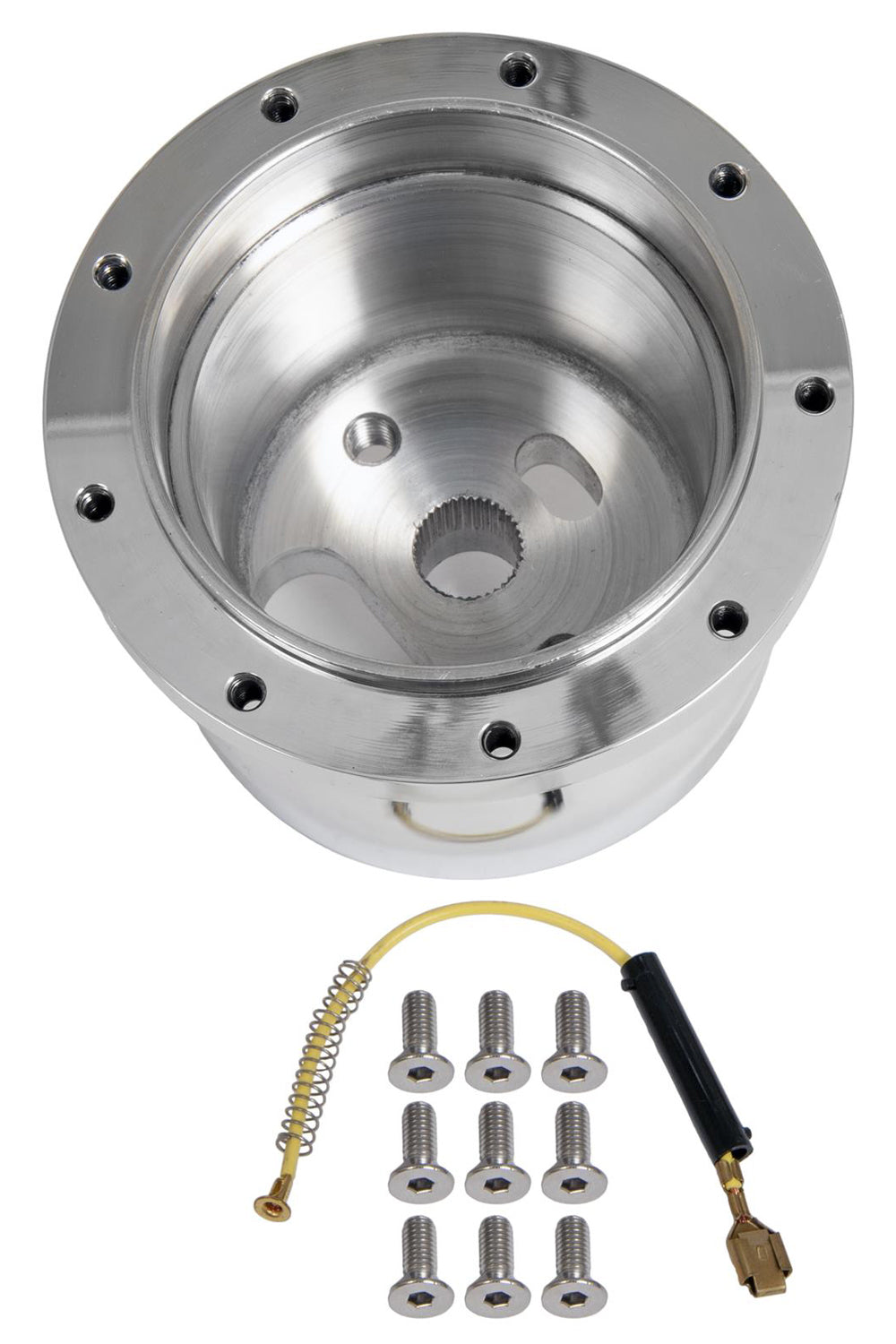 Lecarra B-26448 Steering Wheel Adapter Nine Bolt 95-00 GM Pol. Lecarra B-26448