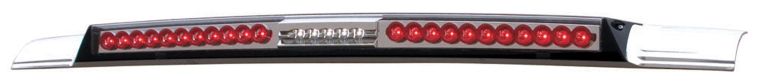 3rd Brake Light; LED; Mega; w/Cargo Light w/Red Cap; Crystal Clear; IPCW LED3-3040C-A