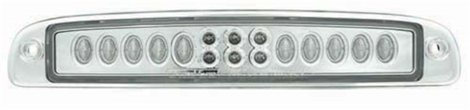 3rd Brake Light; LED; w/o Cargo Light; Crystal Clear; IPCW LED3-403A-C