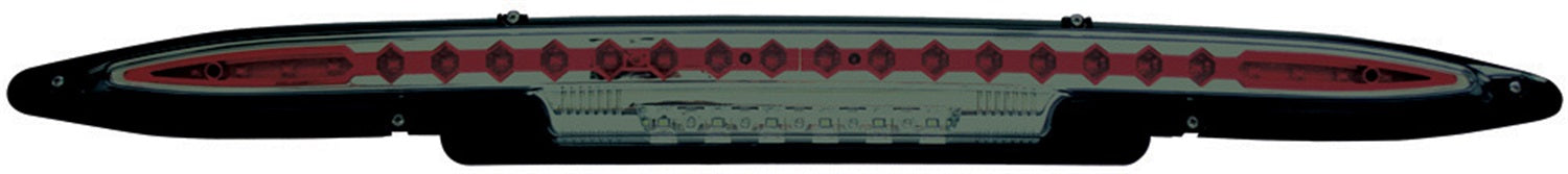 3rd Brake Light; LED; Mega; w/Cargo Light; Platinum Smoke; IPCW LED3-408CS-A
