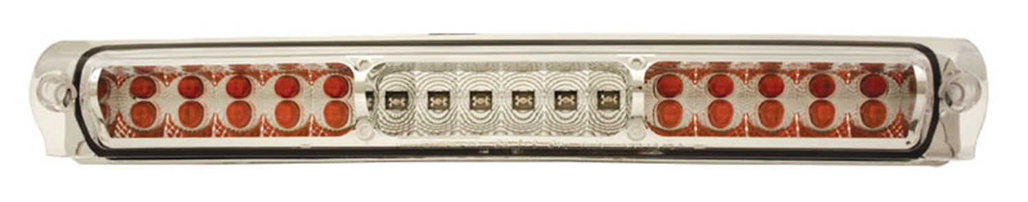 3rd Brake Light; LED; w/o Cargo Light w/Rear Cap; Crystal Clear; IPCW LED3-501AC