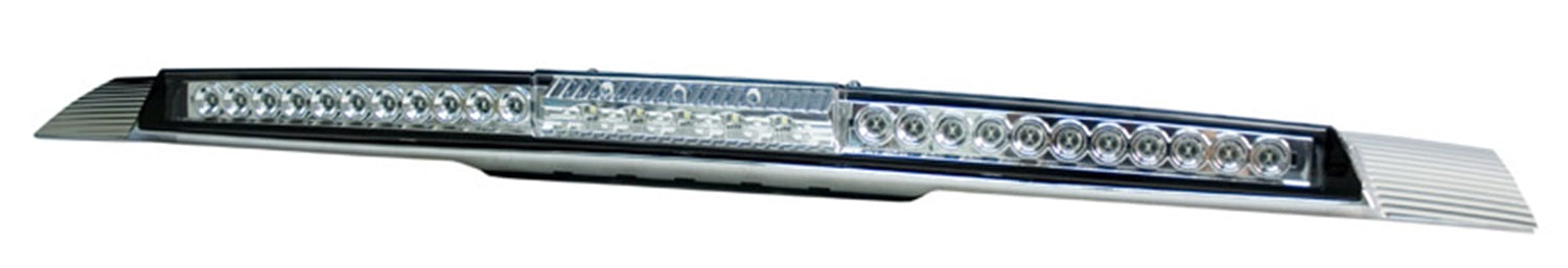 3rd Brake Light; LED; Mega; w/Cargo Light w/o Red Cap; Crystal Clear; IPCW LED3-538XC-A