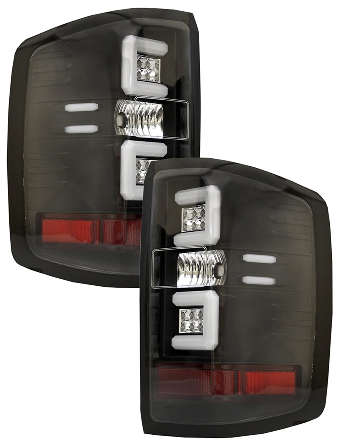 LED Tail Lamps; LED; Bermuda Black; IPCW LEDT-3044B2