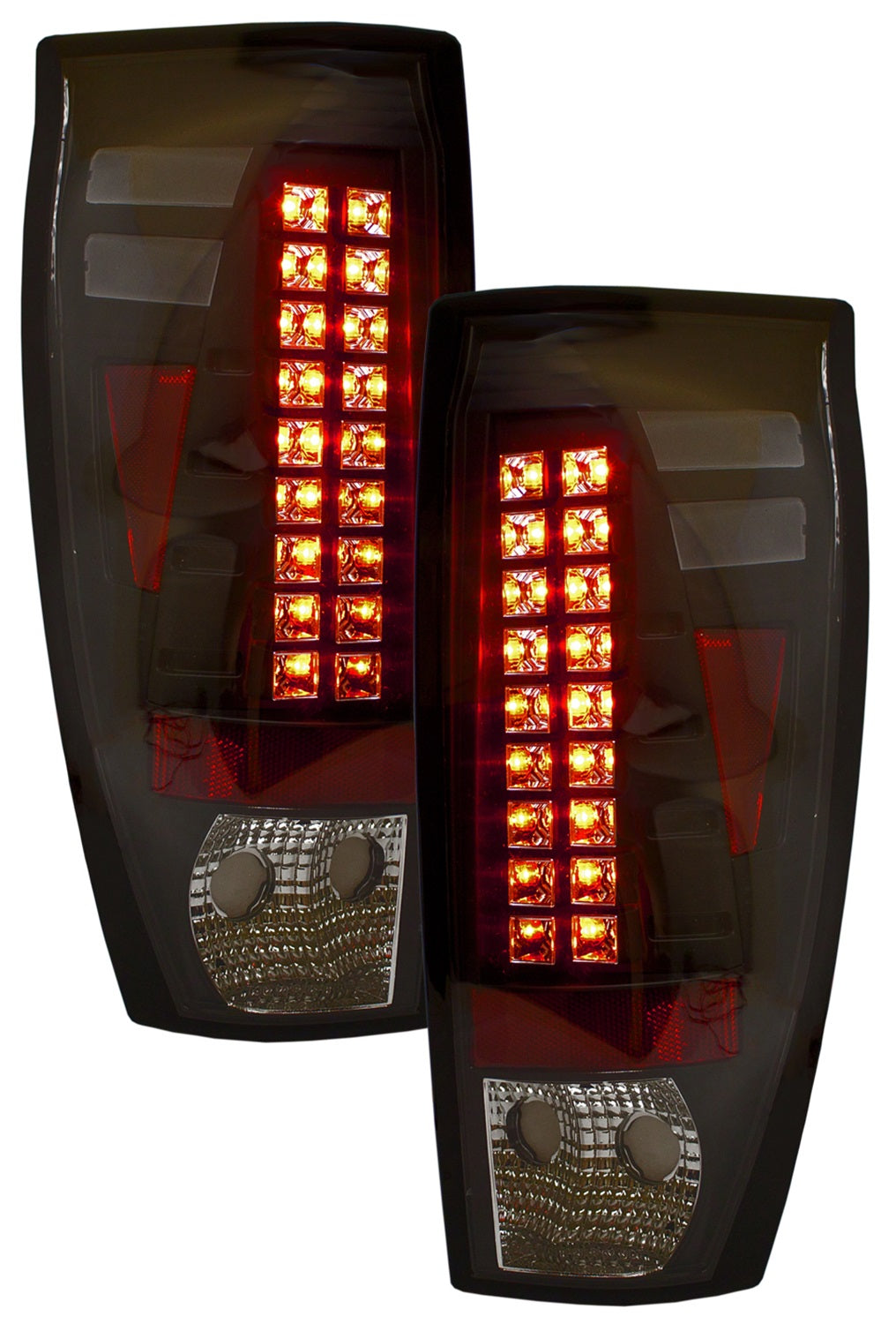LED Tail Lamps; Bermuda Black; IPCW LEDT-342B2
