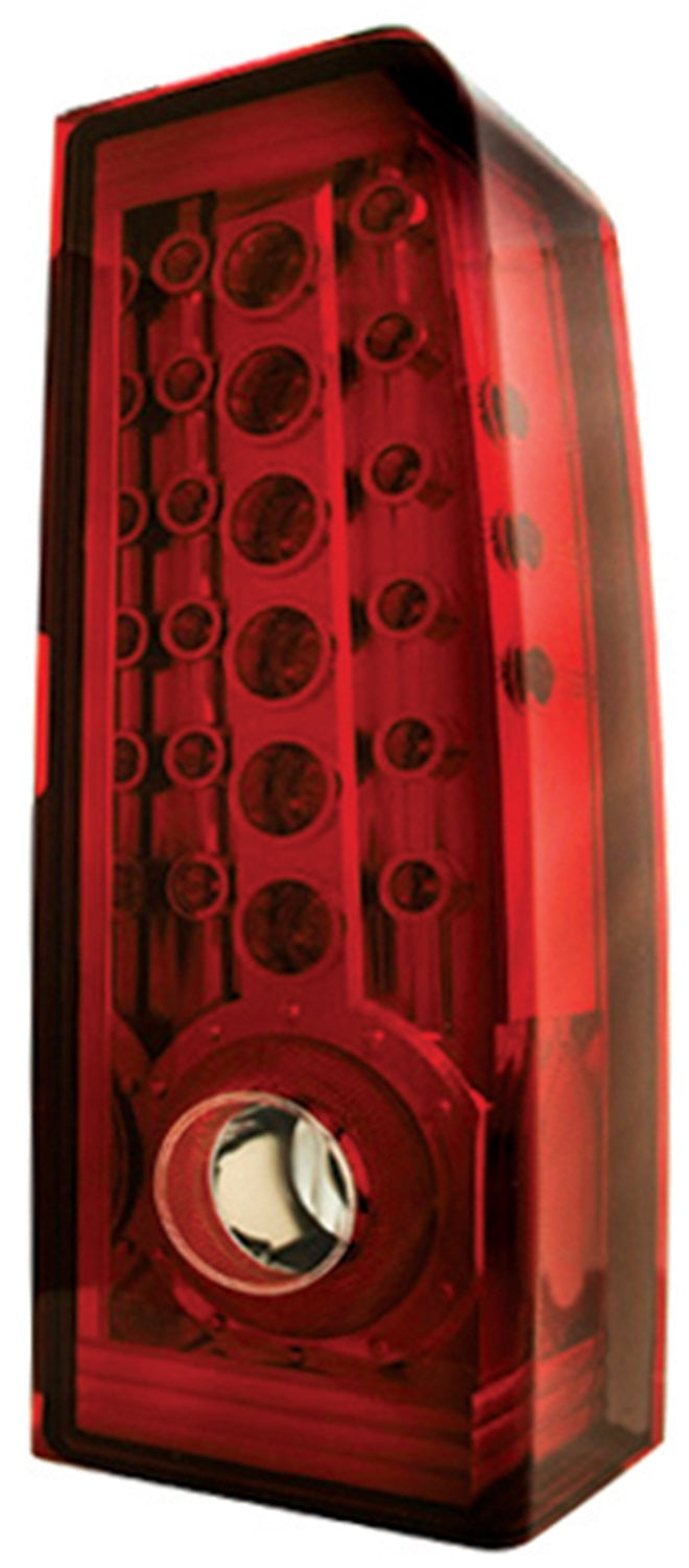 LED Tail Lamps; Ruby Red; IPCW LEDT-346CR