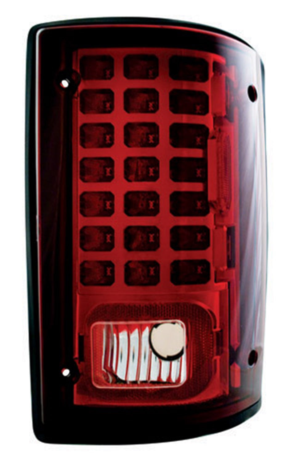 LED Tail Lamps; Rub Red; IPCW LEDT-502CR