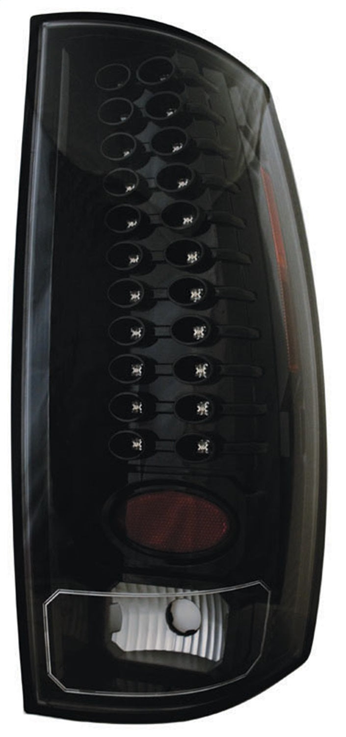 LED Tail Lamps; Bermuda Black; IPCW LEDT-611CB