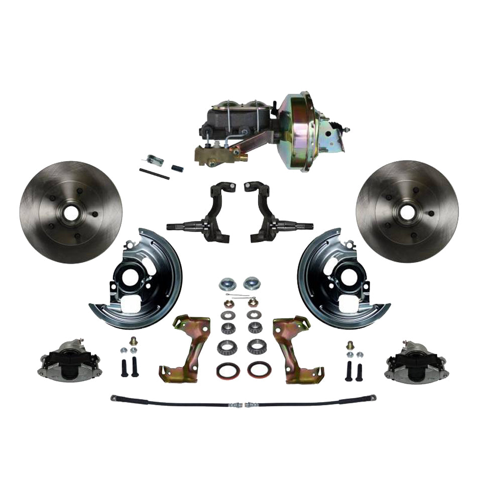 Leed Brakes FC1002-E1A1 Power Brake Conversion Kit A/F & X-Body Cars Leed Brakes FC1002-E1A1