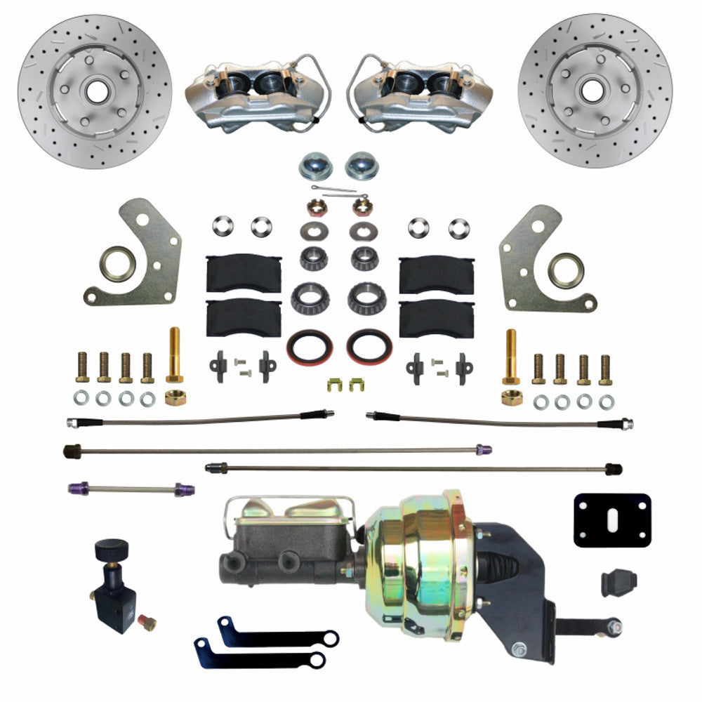 Leed Brakes FC2002-8405X Mopar B/E Body MaxGrip XDS Power Brake Conversi Leed Brakes FC2002-8405X