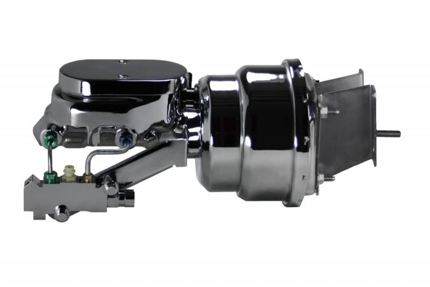 Leed Brakes H76B2 7in Dual Chrome Booster 67-72 Chevy Truck 1-1/8 Leed Brakes H76B2