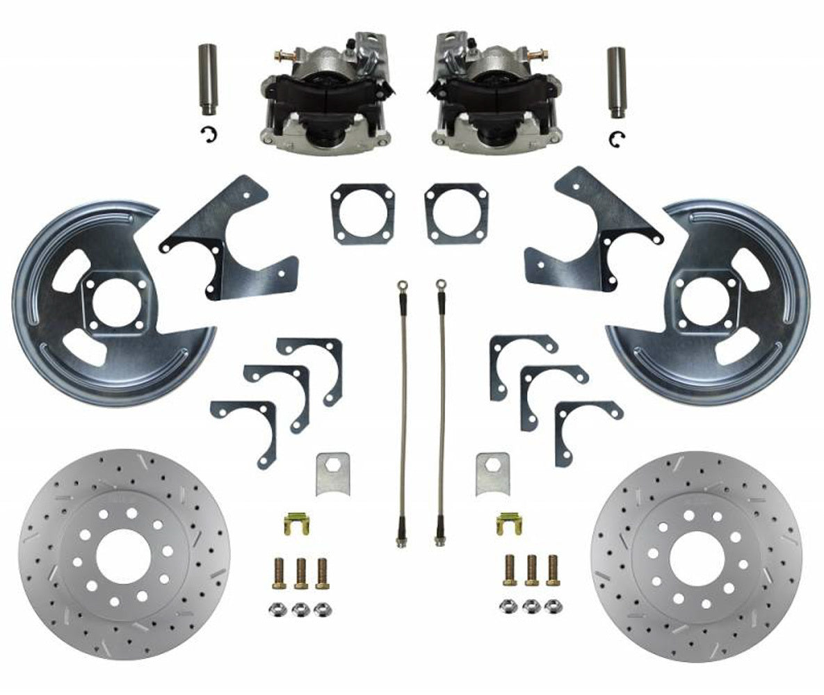 Leed Brakes RC1001X Rear Disc Brake Conversi on with MaxGrip XDS Roto Leed Brakes RC1001X