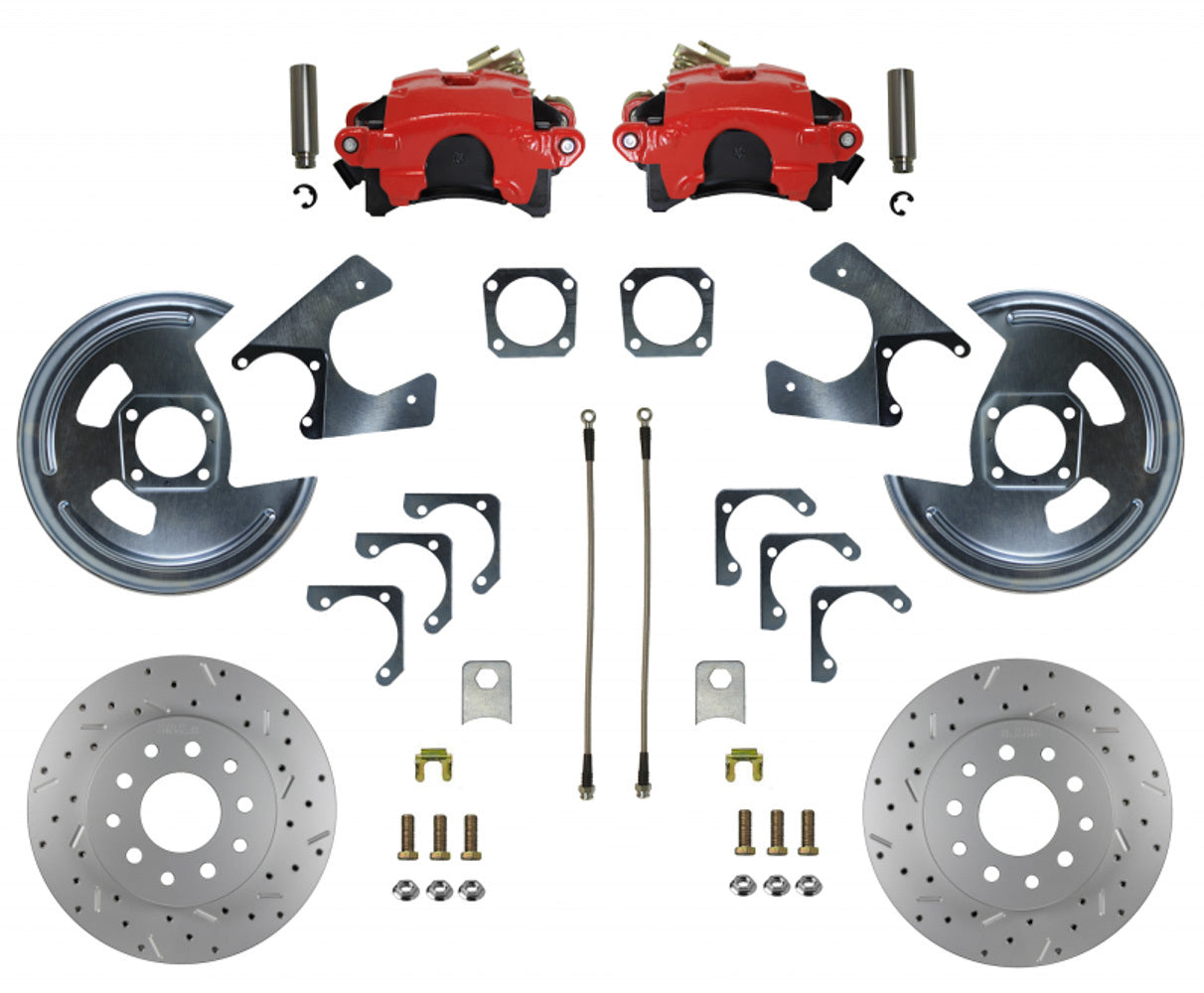 Leed Brakes RRC1001X Rear Disc Brake Conversi on with MaxGrip XDS Leed Brakes RRC1001X