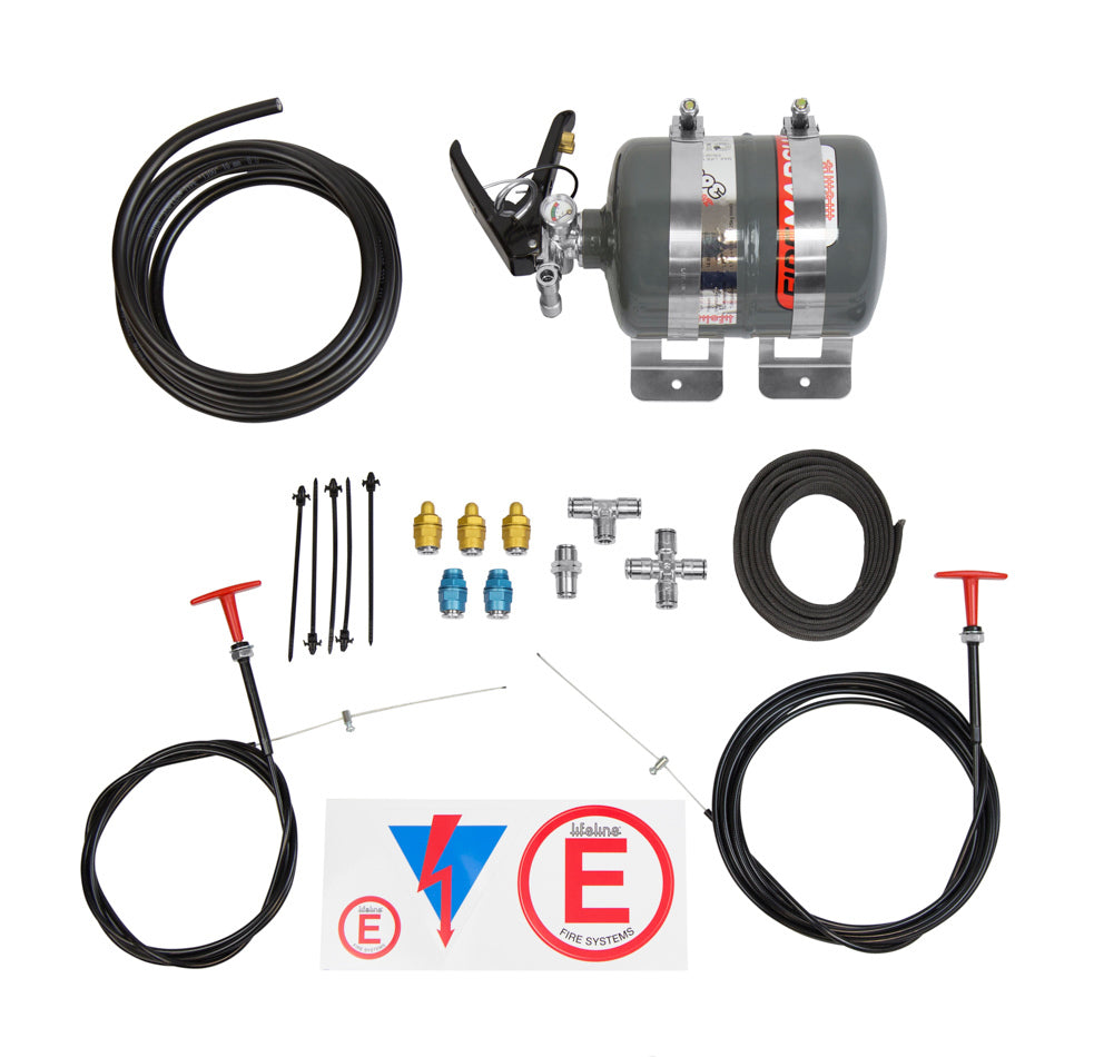 Lifeline Fire 106-001-004 Fire Suppression Systems Zero 360 4 L FIA Lifeline Fire 106-001-004