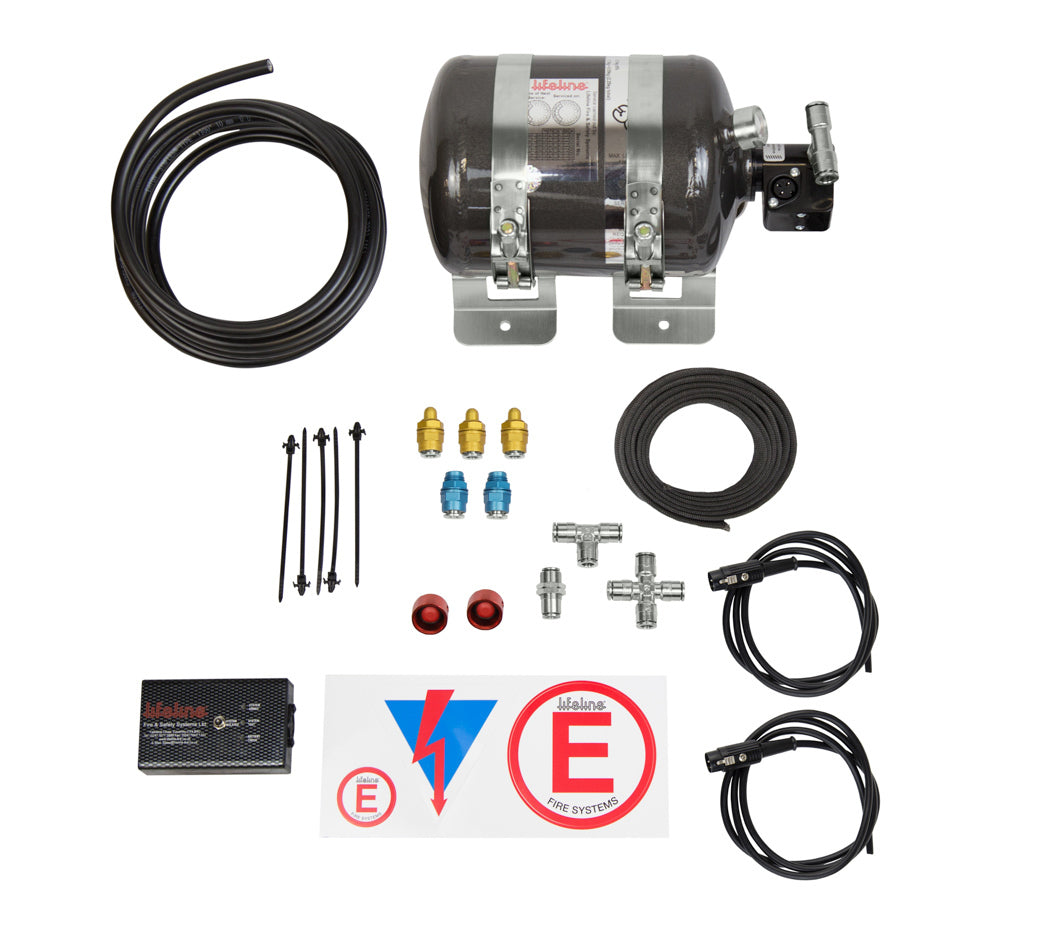 Lifeline Fire 106-001-005 Fire Suppression System Electric Zero 360 FIA Lifeline Fire 106-001-005