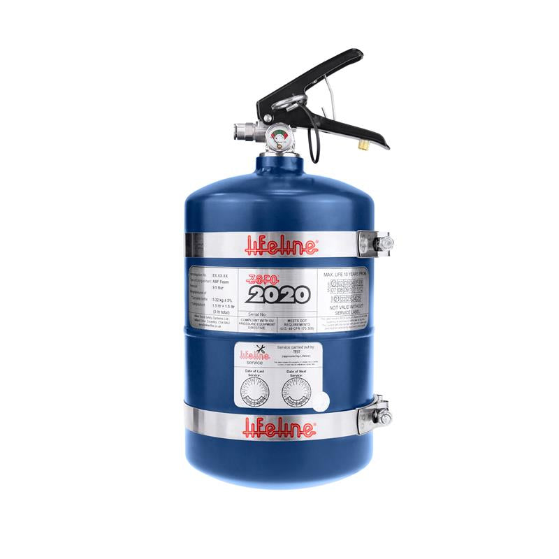 Lifeline Fire 106-001-011-B Fire Suppression Bottle Zero 2020 3.0 LTR FIA Lifeline Fire 106-001-011-B