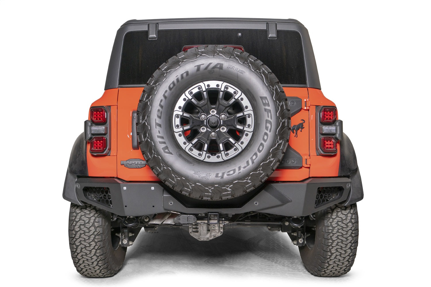 Fab Fours BR22-E5751-B Vengeance Rear Bumper; Bare; Fab Fours BR22-E5751-B