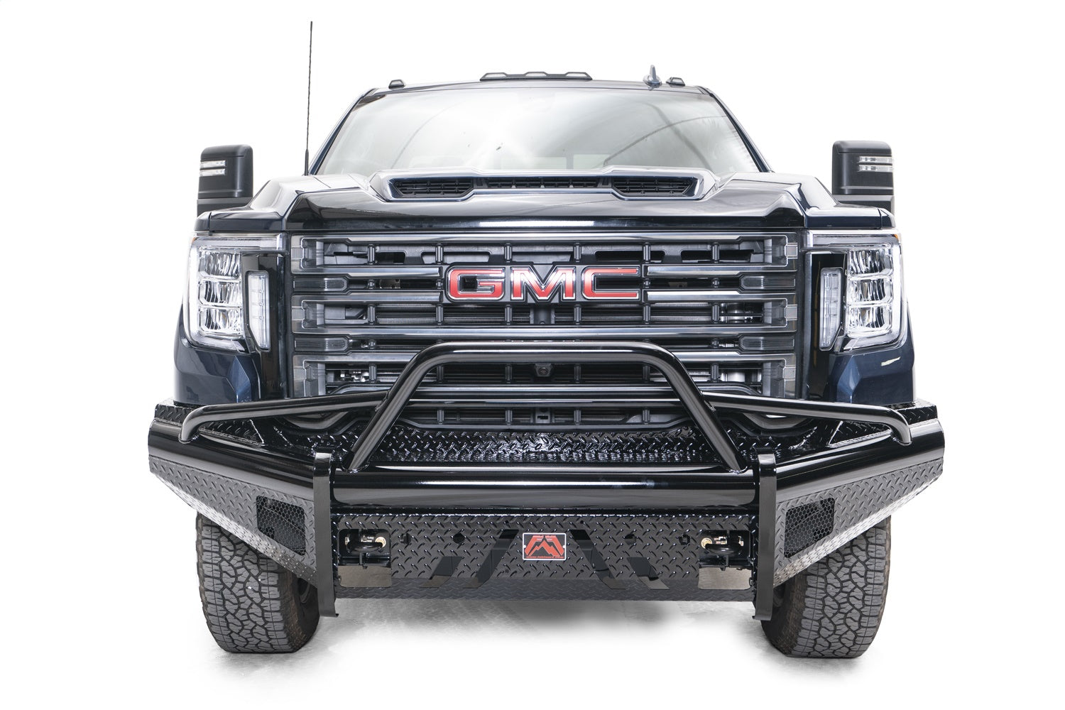 Fab Fours GM20-S5062-1 Elite Front Bumper; w/Pre Runner Guard; Fab Fours GM20-S5062-1