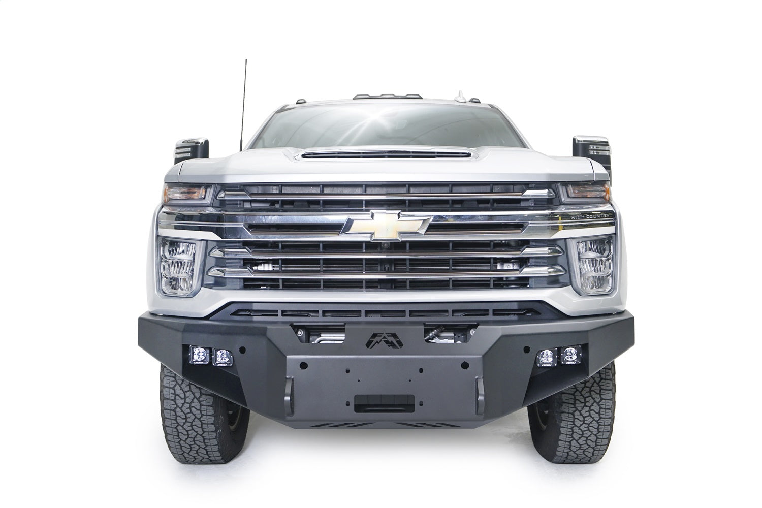 Fab Fours CH20-A4951-B Premium Winch Front Bumper; w/No Guard Bare; Fab Fours CH20-A4951-B