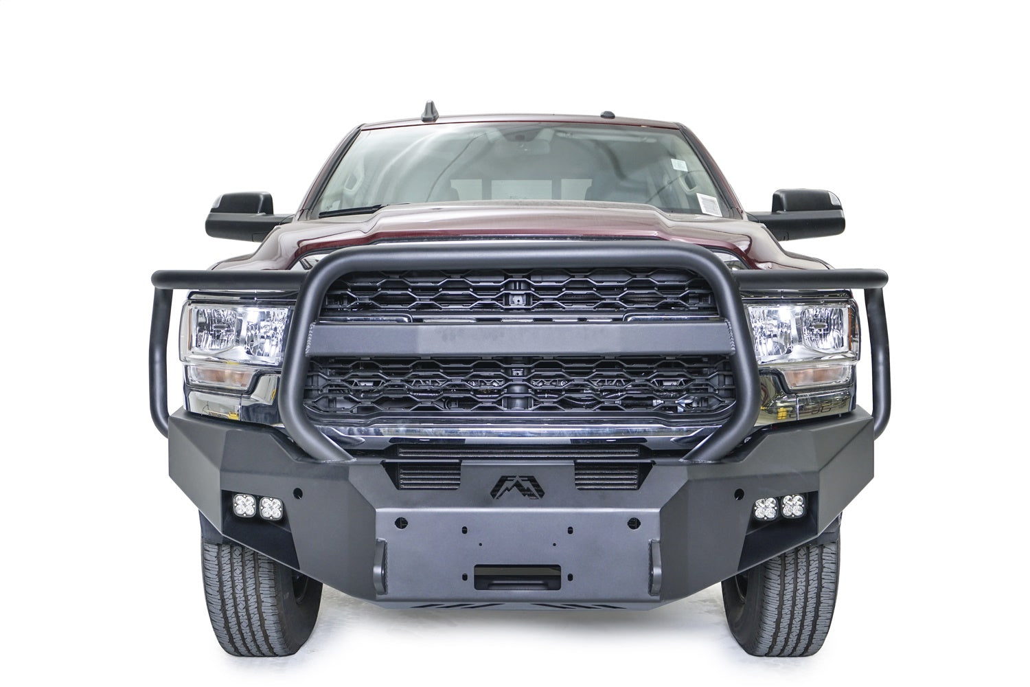Fab Fours DR19-A4450-1 Premium Winch Front Bumper; w/Full Guard; Fab Fours DR19-A4450-1