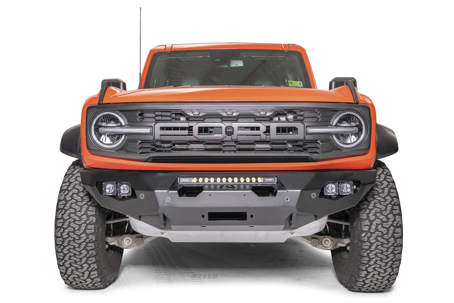 Fab Fours BR22-X5751-B Matrix Front Bumper; w/o Guard; Bare; Fab Fours BR22-X5751-B
