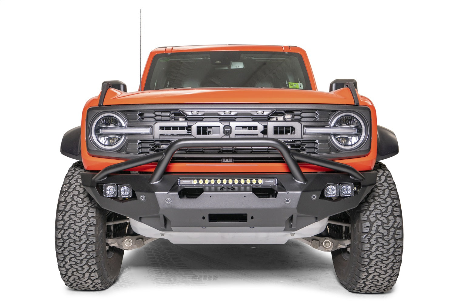 Fab Fours BR22-X5752-B Matrix Front Bumper; w/Pre-Runner Guard; Bare; Fab Fours BR22-X5752-B