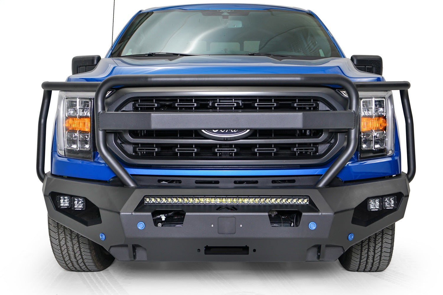 Fab Fours FF21-X4750-B Matrix Front Bumper Fab Fours FF21-X4750-B