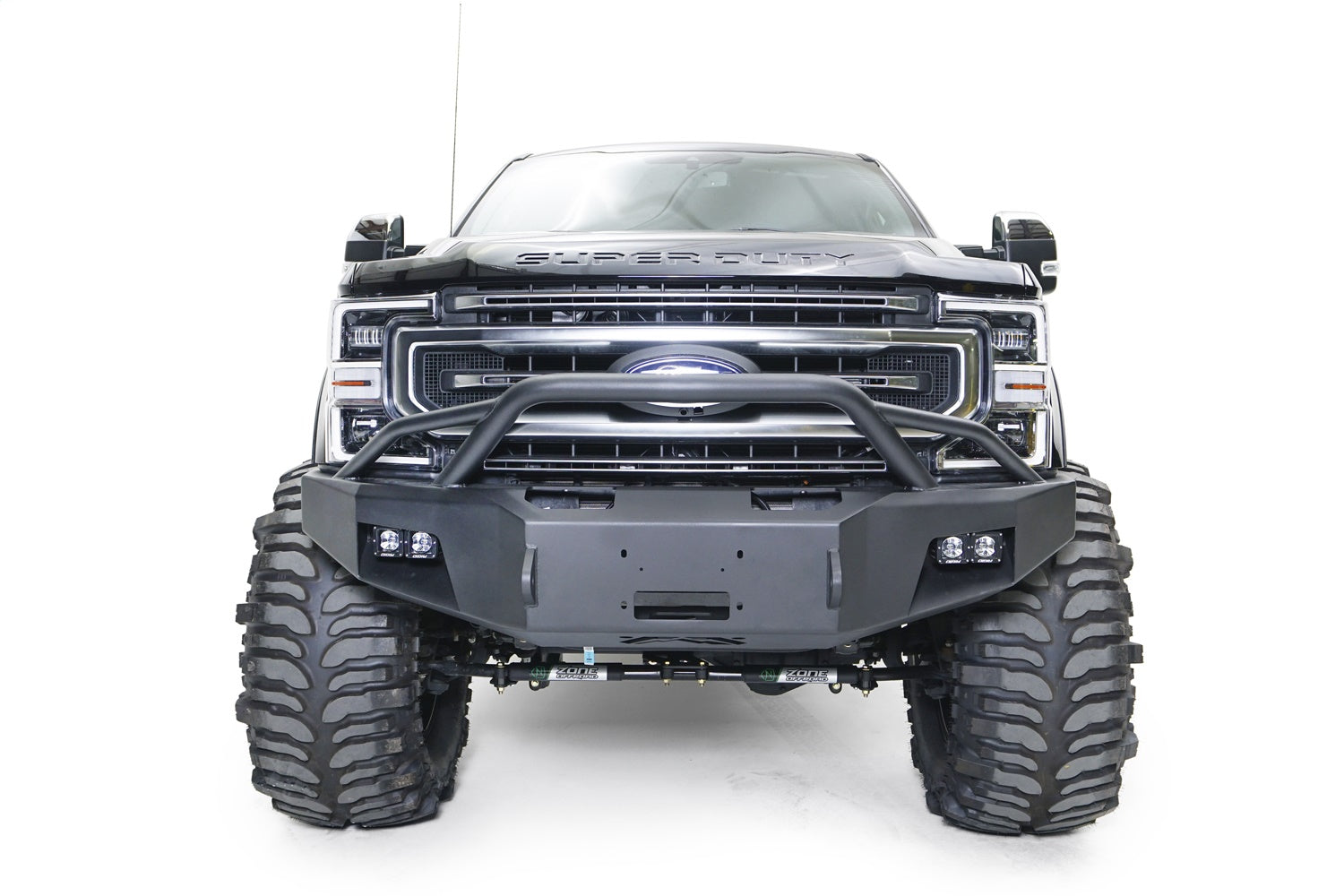 Fab Fours FS17-A4162-B Premium Winch Front Bumper; w/Pre-Runner Guard Bare; Fab Fours FS17-A4162-B