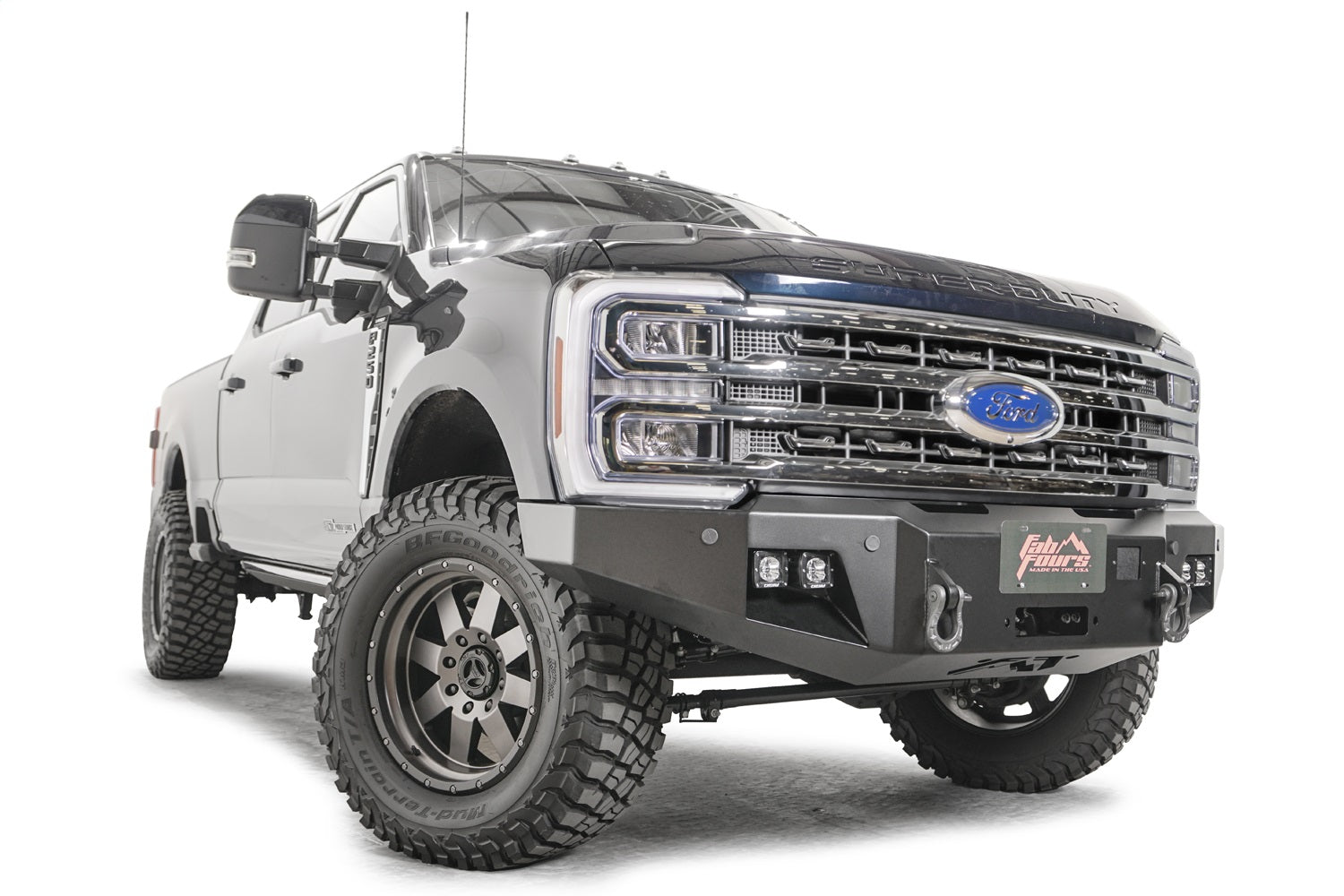 Fab Fours FS23-A5951-B Premium Winch Front Bumper; w/No Guard; Bare; Fab Fours FS23-A5951-B