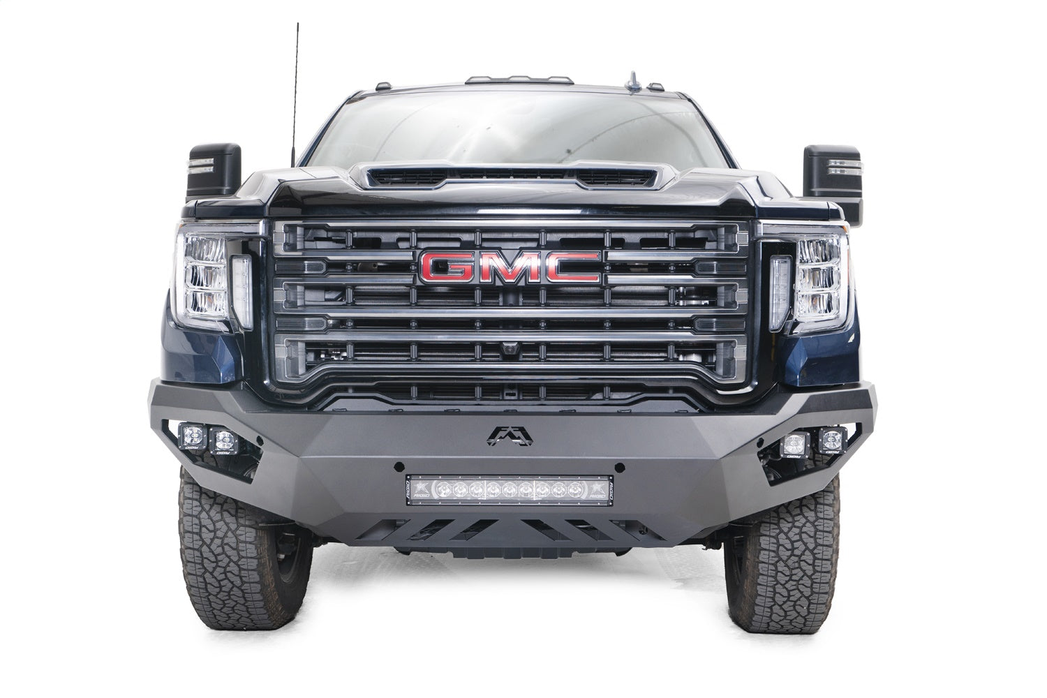 Fab Fours GM20-V5051-B Vengeance Front Bumper; w/o Guard Bare; Fab Fours GM20-V5051-B