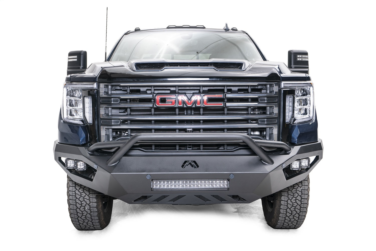 Fab Fours GM20-V5052-1 Vengeance Front Bumper; w/Pre Runner Guard; Fab Fours GM20-V5052-1