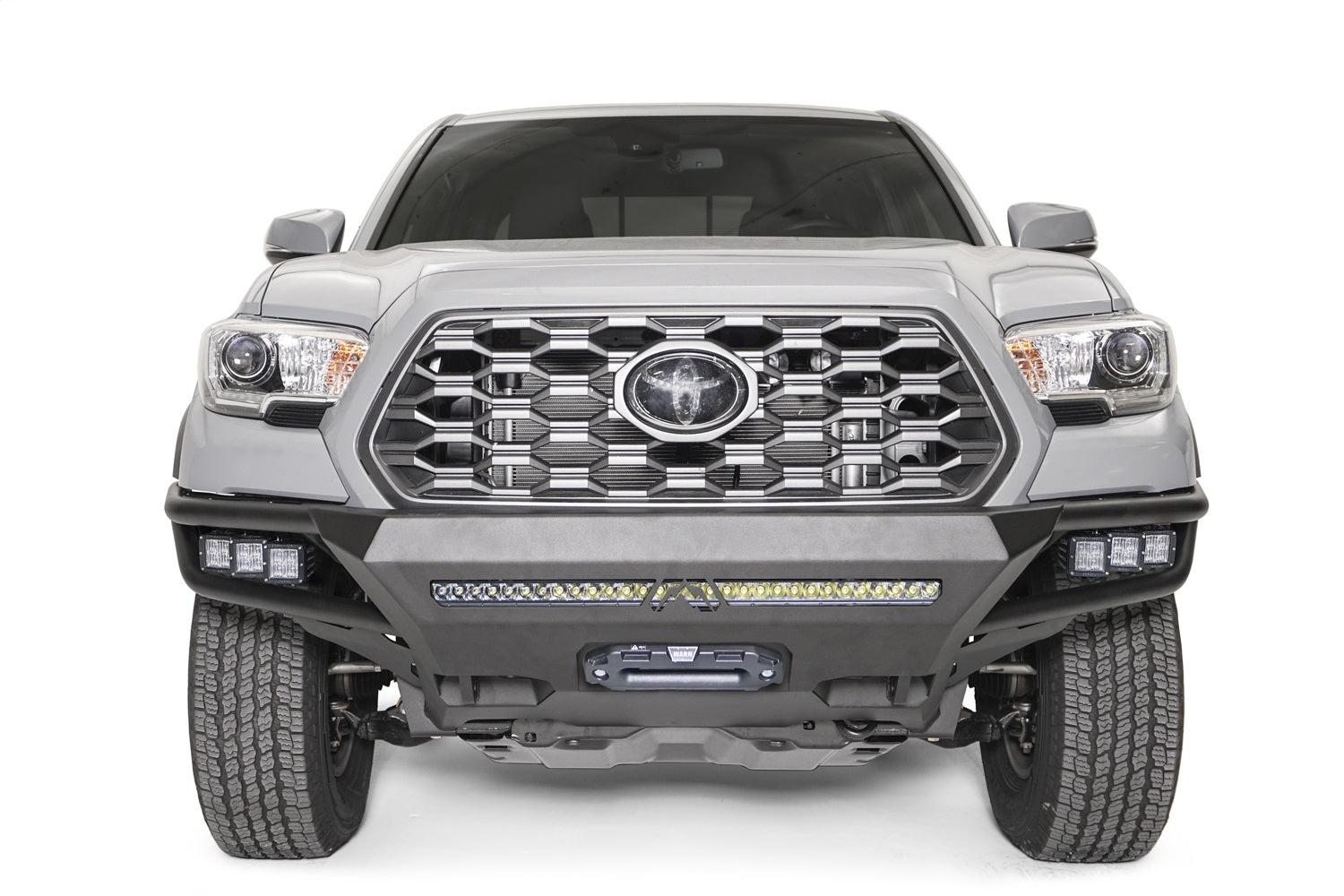 Fab Fours TB16-01-B Winch Front Bumper; w/No Guard; Bare Steel; Fab Fours TB16-01-B