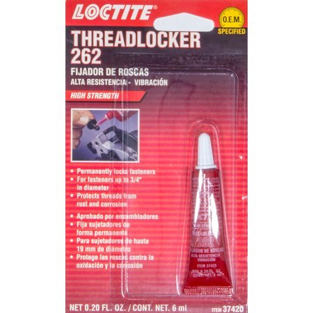 Loctite 487231 Threadlocker 262 Red 6ml/.20oz Loctite 487231