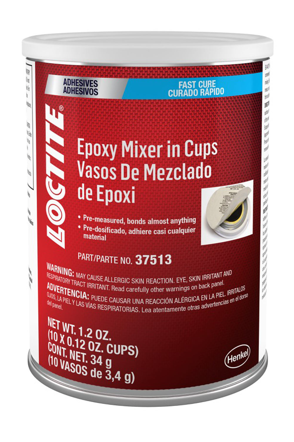 Loctite 494151 Epoxy Mixer Cups 0.12oz Cup Each Loctite 494151