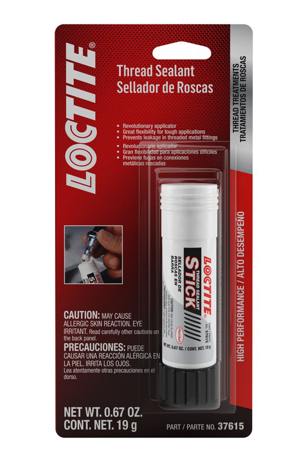 Loctite 504467 Thread Sealant Stick PST High Perf .19g/.67oz Loctite 504467