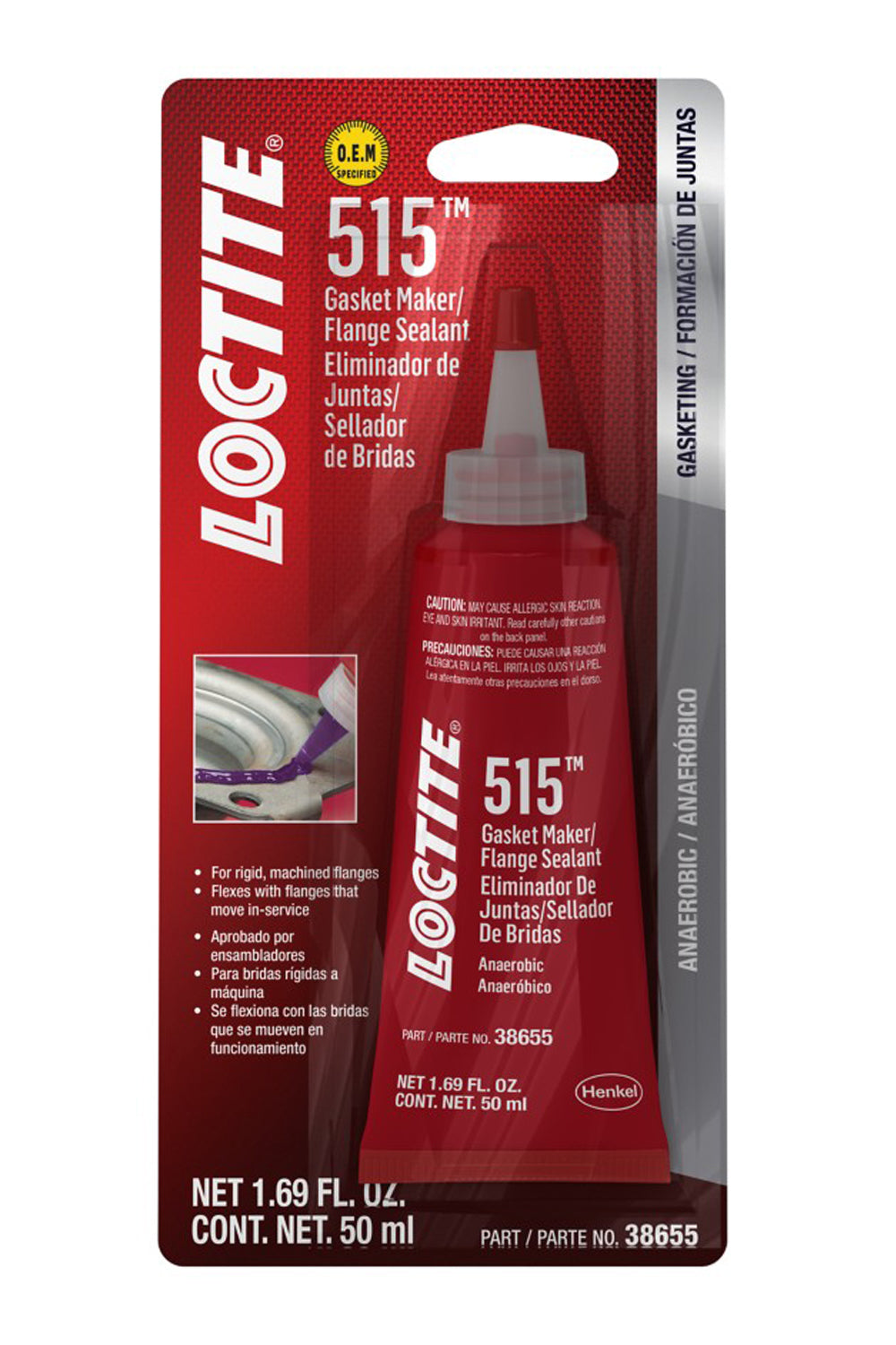 Loctite 555352 Gasket Maker 515 Anaerbc 50ml/1.69oz Loctite 555352