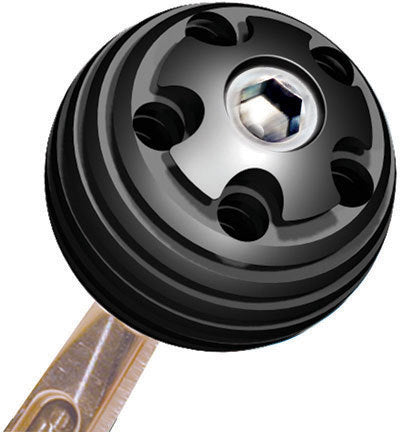 Longacre 52-22601 Shifter Knob Alum 3/8in-16 Longacre 52-22601
