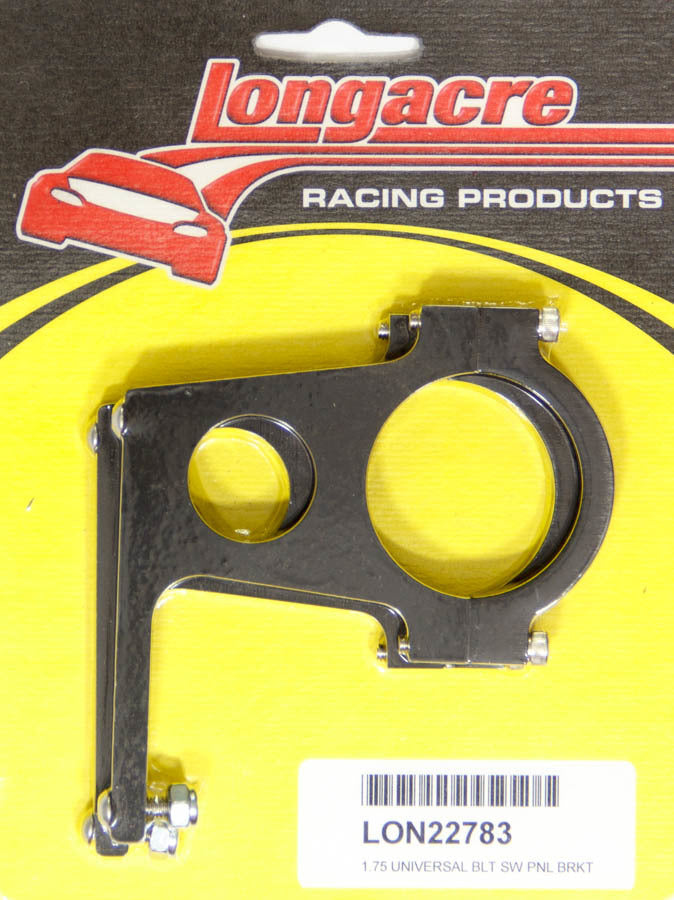 Longacre 52-22783 Bolt On Panel Mount 1-3/4in. Bar Longacre 52-22783