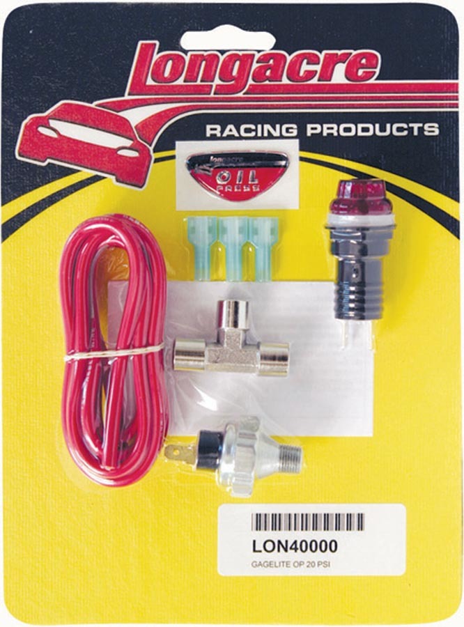 Longacre 52-40000 Gagelite Kit O/P 1/8in. NPT 20psi Longacre 52-40000