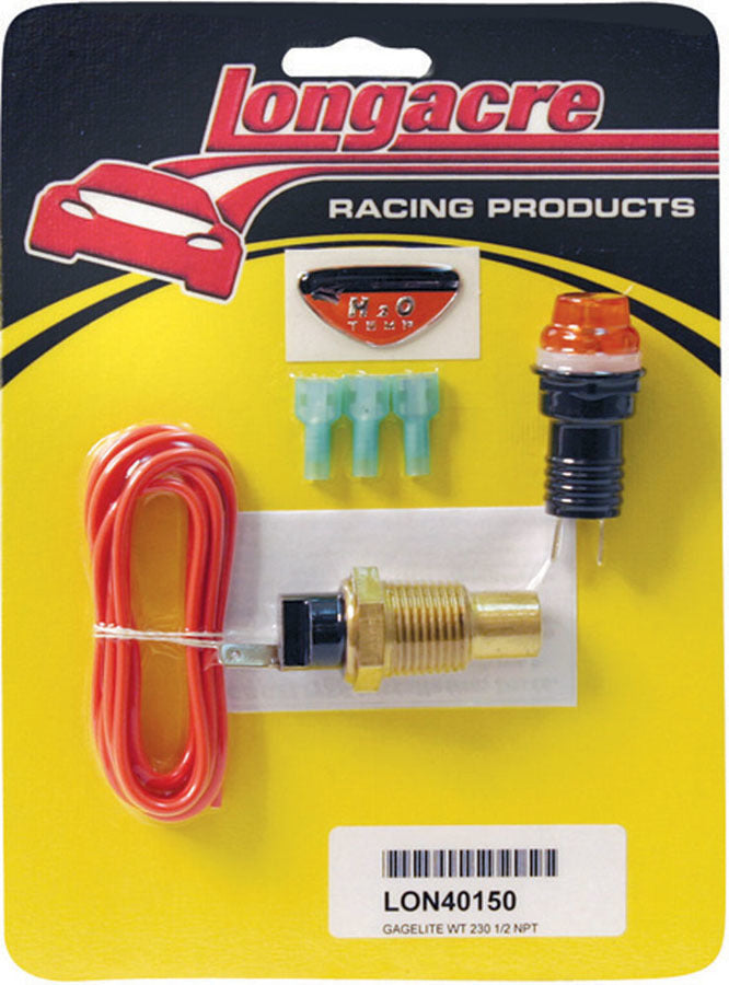 Longacre 52-40150 Gagelite Kit W/T 1/2in. NPT 230 Deg Longacre 52-40150