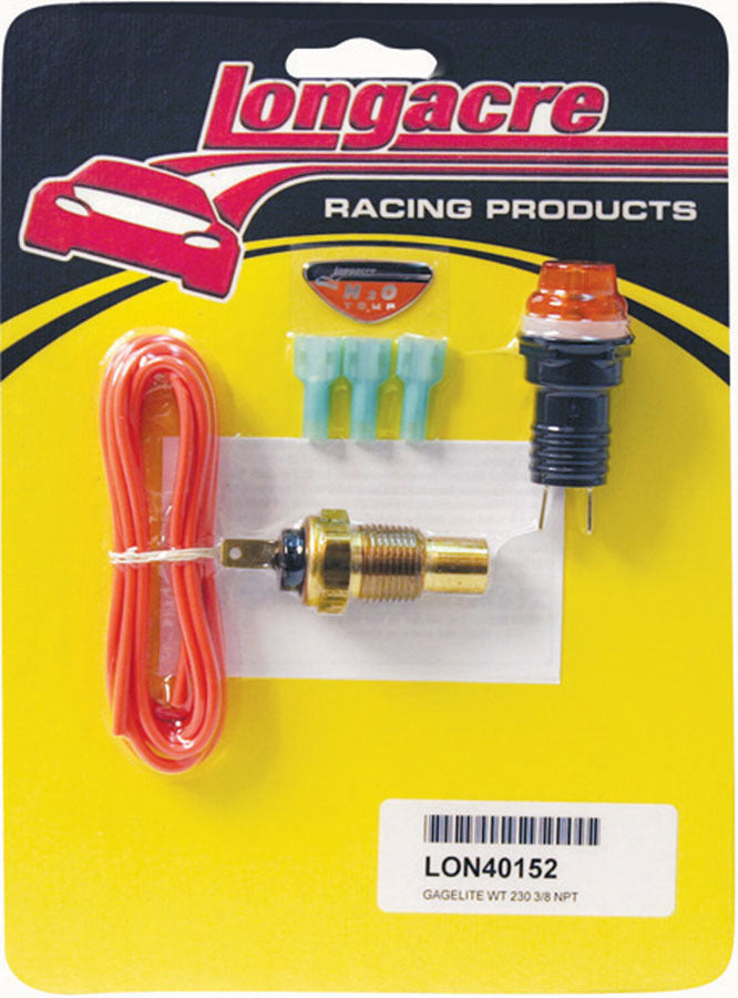Longacre 52-40152 Gagelite Kit W/T 3/8in. NPT 230 Deg Longacre 52-40152