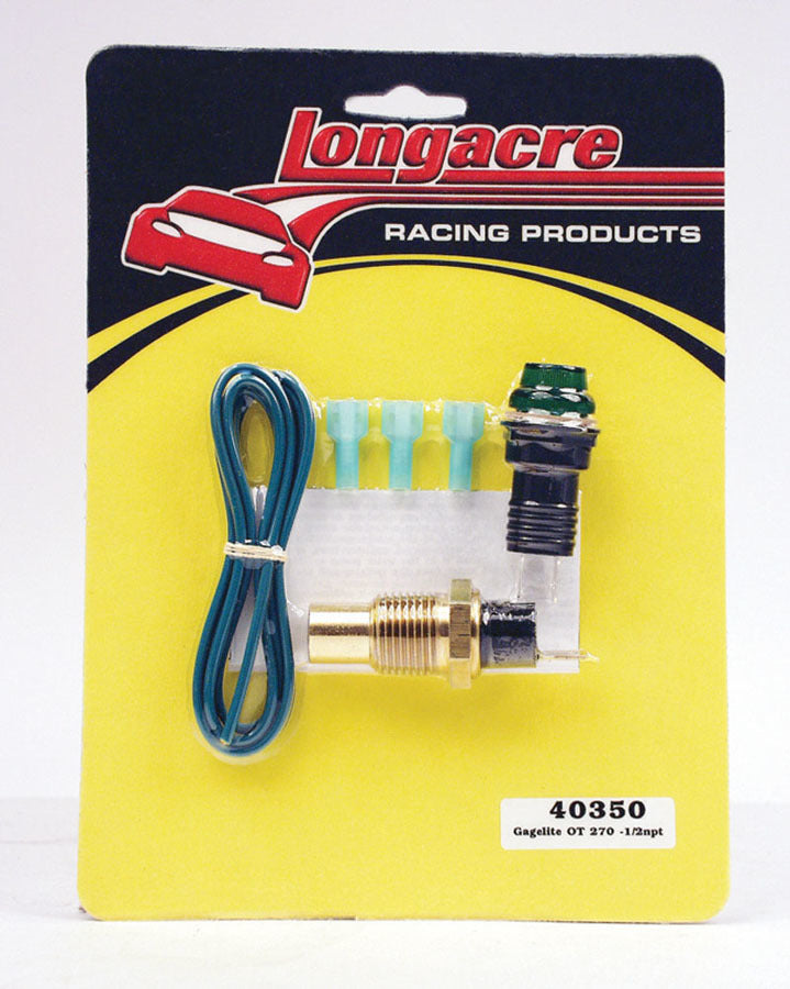 Longacre 52-40350 Gagelite Kit O/T 1/2in. NPT 270 Deg Longacre 52-40350