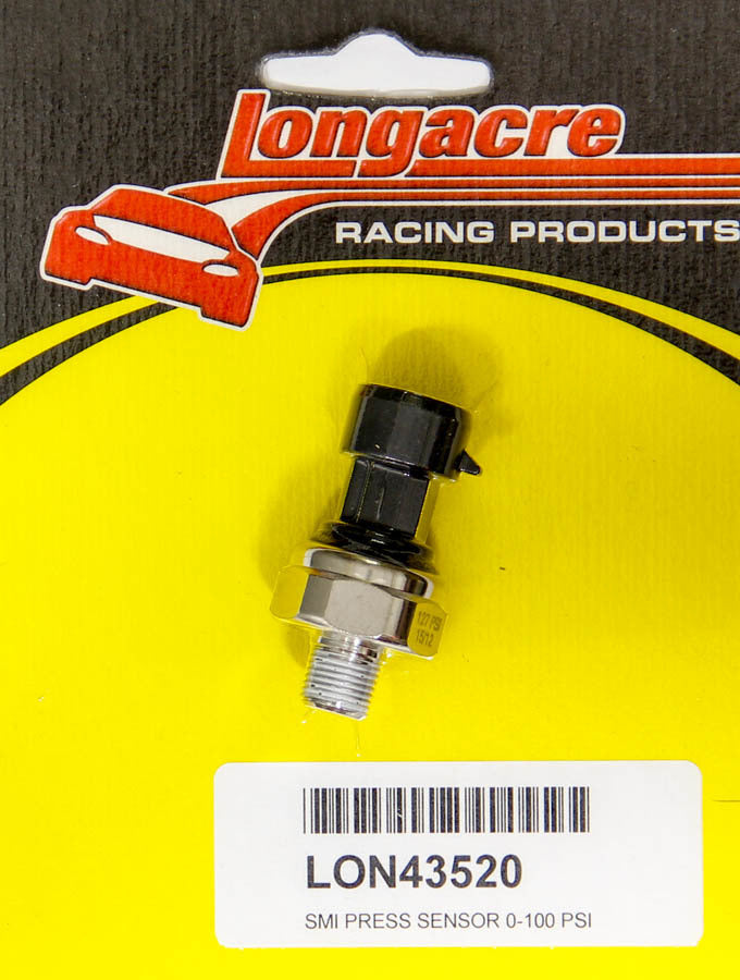Longacre 52-43520 Pressure Sensor 0-100psi w/out QD Lead Longacre 52-43520