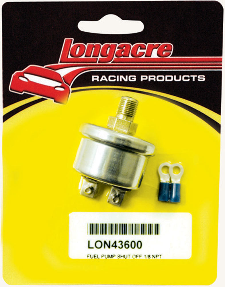 Longacre 52-43600 Fuel Pump Shutoff Switch Longacre 52-43600