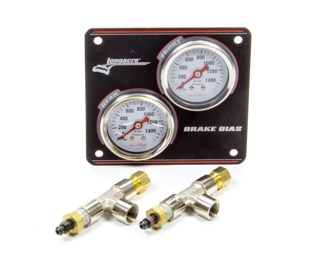 Longacre 52-44124 Mini Brake Bias Panel Black Longacre 52-44124